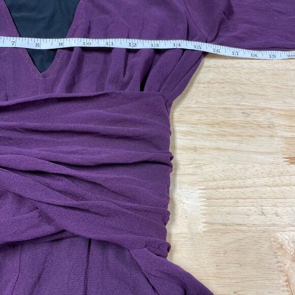 Fuzzi Jean Paul Gaultier NWT Tuta Wide Leg Long Sleeve Mesh Jumpsuit Size M - Picture 7 of 10